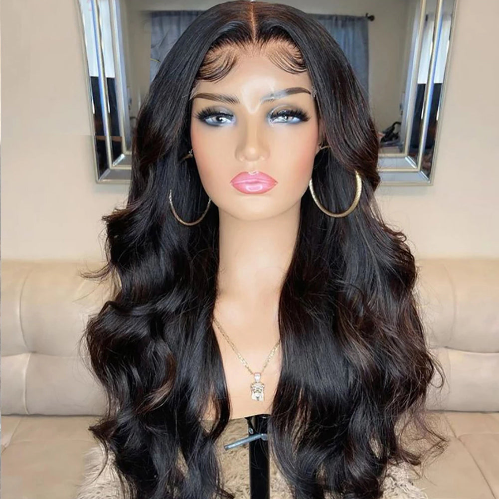 Premium Wig - Du-Jour Brown Black Lace Front-Lace Front Wig-UNIQSO