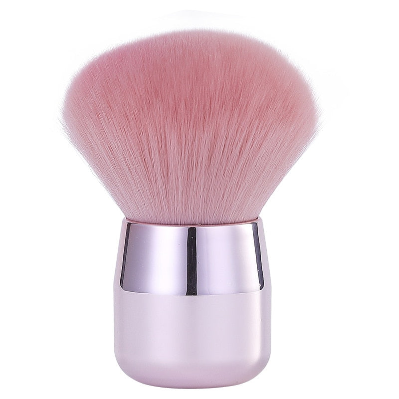 Colorful Kabuki Makeup Brush-Makeup Brushes-UNIQSO