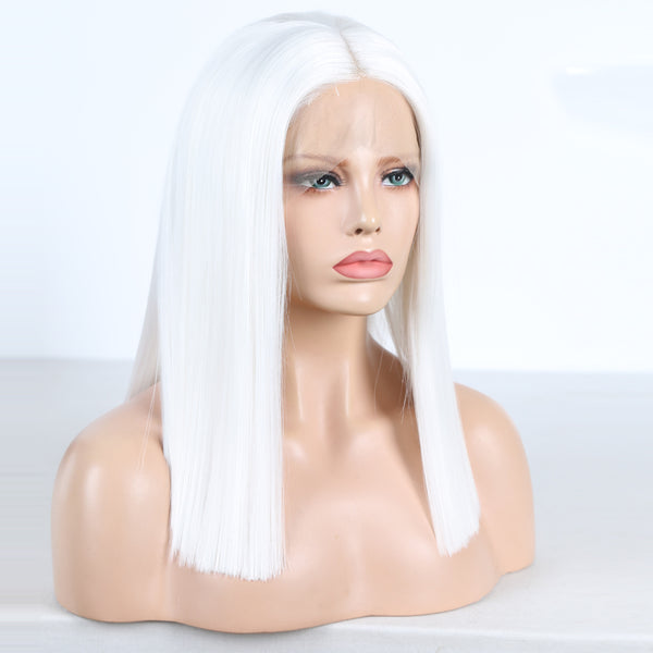 Shades of White T Lace Front Wig-Lace Front Wig-UNIQSO