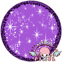 Anime Sparkle Violet by KleinerPixel (1 lens/pack)-Colored Contacts-UNIQSO