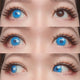 Sweety Anime Cloud Rim Blue (1 lens/pack)-Colored Contacts-UNIQSO