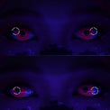 Sweety Crazy UV Glow Pink (1 lens/pack)-UV Contacts-UNIQSO