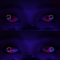 Sweety Crazy UV Glow Pink (1 lens/pack)-UV Contacts-UNIQSO