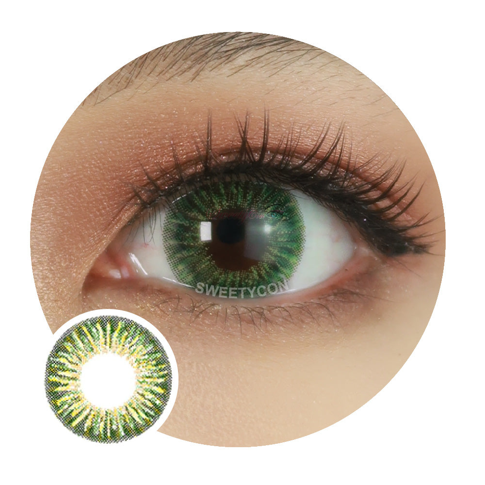 Kazzue Heavenly Lollipop Green Colored Contacts – UNIQSO