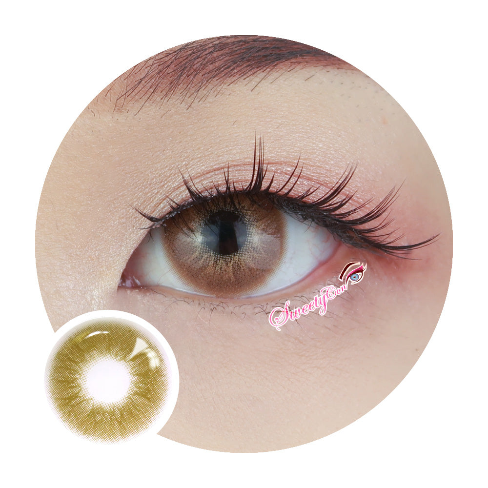 Sweety Love.S Brown-Colored Contacts-UNIQSO