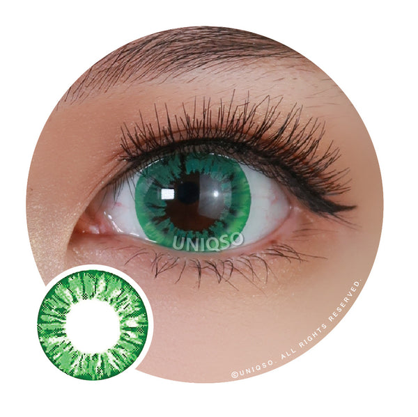 Kazzue Starryeye Green Colored Contacts – UNIQSO