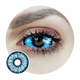 Sweety Blue Sclera Contacts - Blue Elf (1 lens/pack)-Sclera Contacts-UNIQSO
