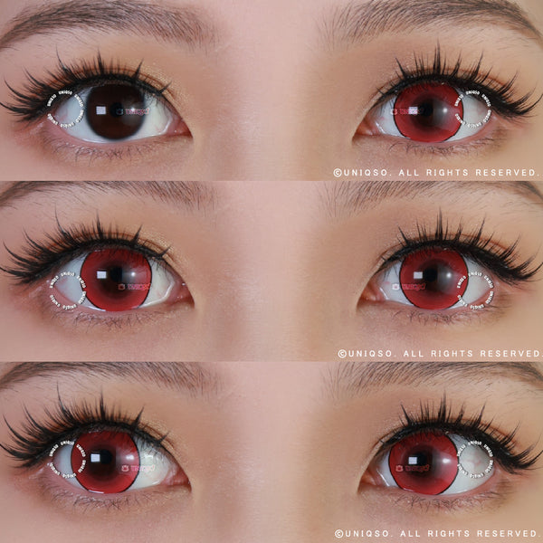 Kazzue Intense Pop Rose (1 lens/pack)-Colored Contacts-UNIQSO