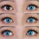 Kazzue Festival Blue (1 lens/pack)-Colored Contacts-UNIQSO