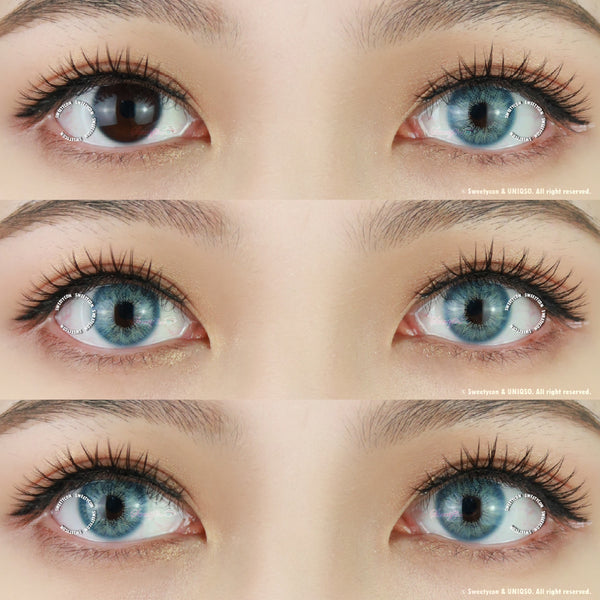 Sweety Camilla Blue (1 lens/pack)-Colored Contacts-UNIQSO