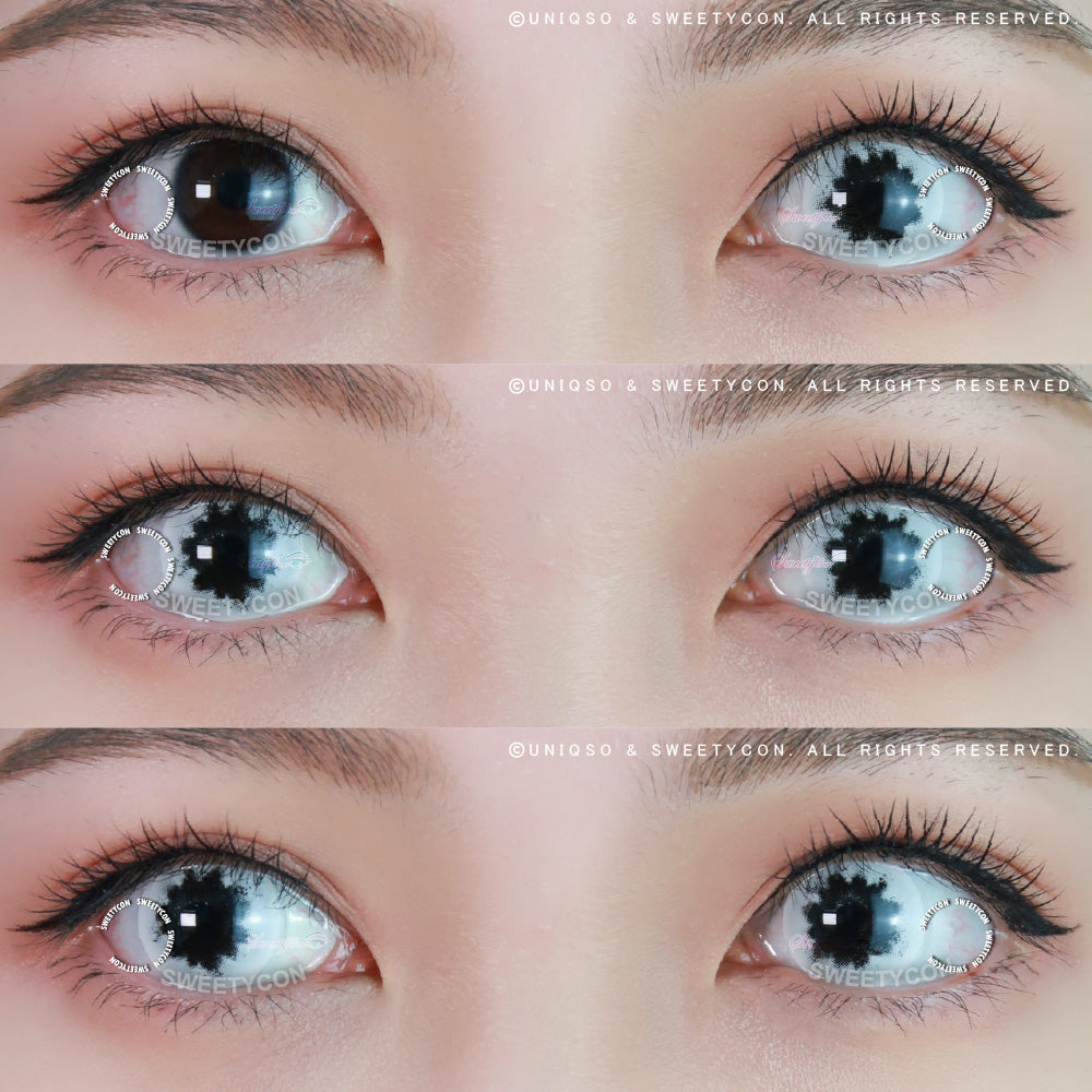 Sweety Crazy Black Zombie | Cosplay Contacts – UNIQSO