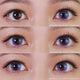 Kazzue Starryeye Violet (1 lens/pack)-Colored Contacts-UNIQSO