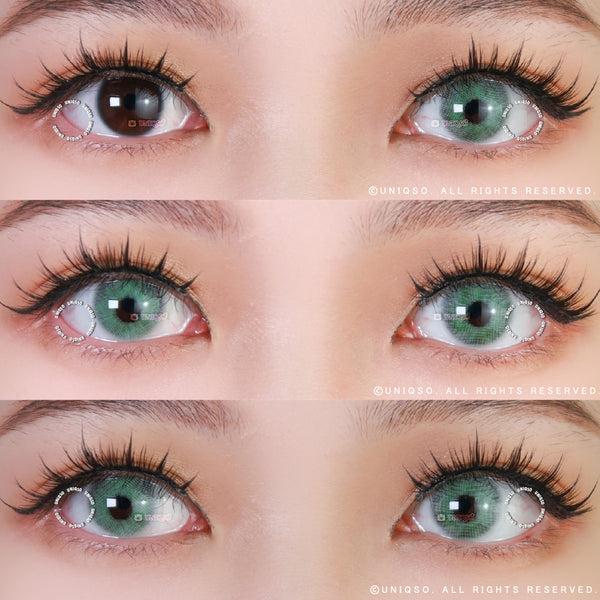 Urban Layer Yukon Green (1 lens/pack)-Colored Contacts-UNIQSO
