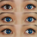 Kazzue Dollyeye Blue (1 lens/pack)-Colored Contacts-UNIQSO