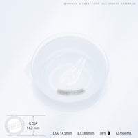 Sweety Crazy Small lris (Sanpaku) (1 lens/pack)-Crazy Contacts-UNIQSO