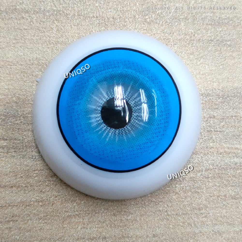 Kazzue Intense Pop Blue Colored Contacts – UNIQSO