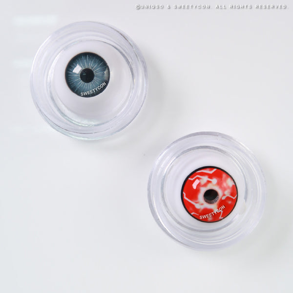 Sweety Circuit Eye Red (1 lens/pack)-Crazy Contacts-UNIQSO