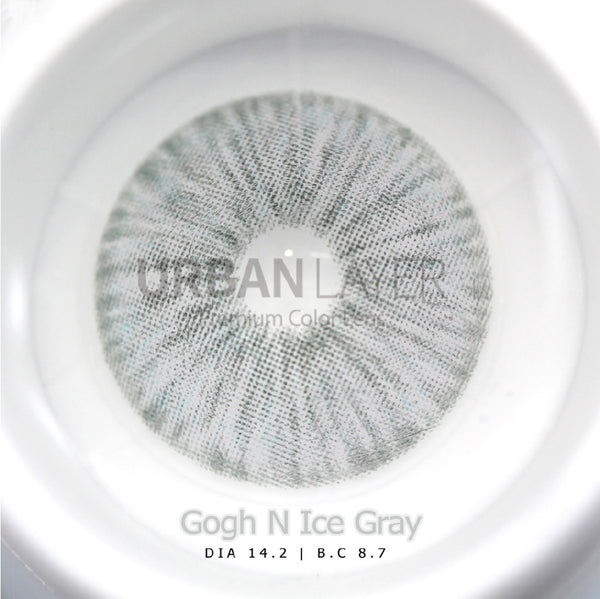 Urban Layer Gogh N Ice Gray (1 lens/pack)-Colored Contacts-UNIQSO