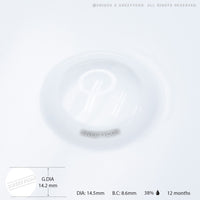 Sweety Crazy Small lris (Sanpaku) (1 lens/pack)-Crazy Contacts-UNIQSO
