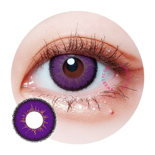 Sweety Max Violet (1 lens/pack)-Colored Contacts-UNIQSO