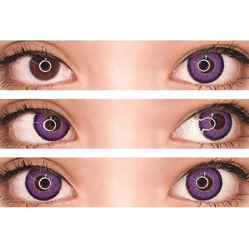 Sweety Max Violet (1 lens/pack)-Colored Contacts-UNIQSO