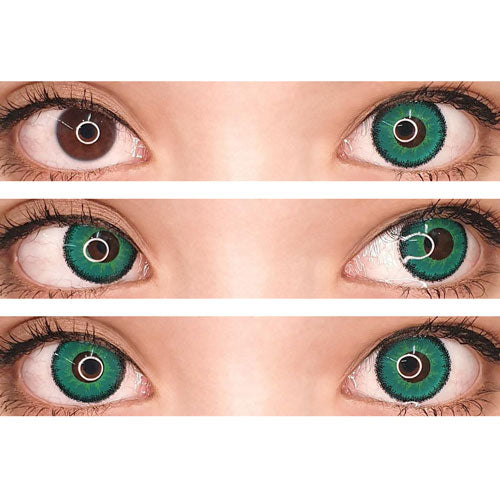 Sweety Max Green (1 lens/pack)-Colored Contacts-UNIQSO