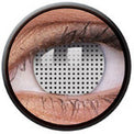 Colorvue Crazy White Screen/White Mesh - 3 Months Disposable (2 lenses/pack)-Crazy Contacts-UNIQSO