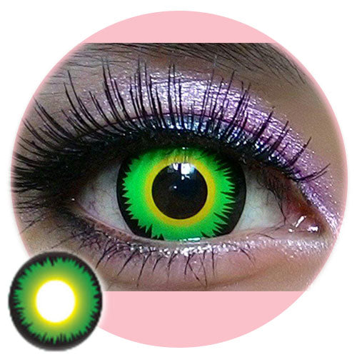 Crazy Green Werewolf Power Cosplay Contacts | Halloween – UNIQSO