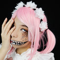 Coscon Crazy with Power - Solid White (1 lens/pack)-Crazy Contacts-UNIQSO