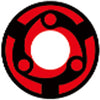 Coscon Madara Eternal Mangkeyo Sharingan with Power - T06 (1 lens/pack)-Colored Contacts-UNIQSO