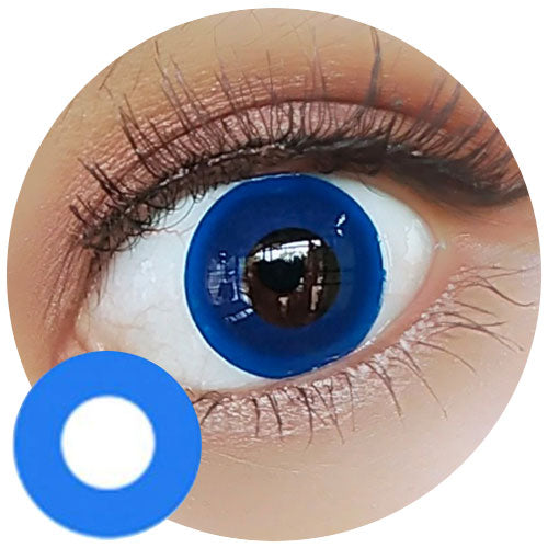 Sweety Crazy Pure Dark Blue (1 lens/pack)-Crazy Contacts-UNIQSO