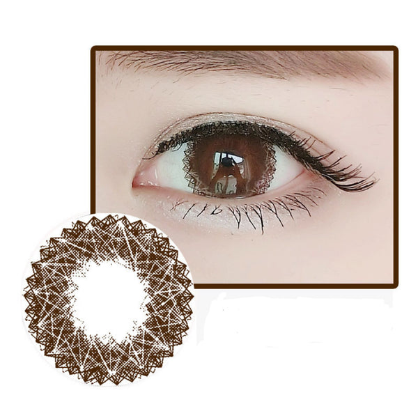 Sweety Lucky Girl Choco (1 lens/pack)-Colored Contacts-UNIQSO