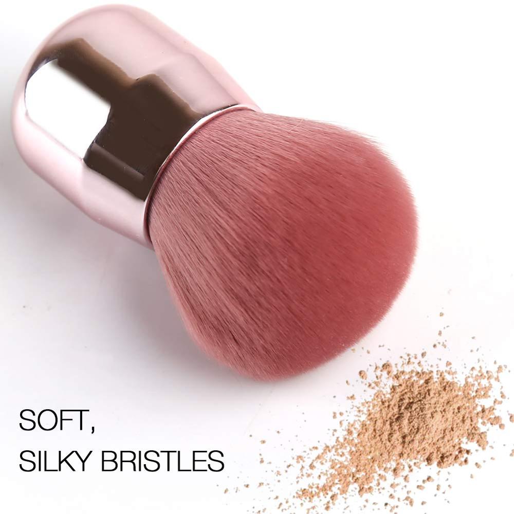 Colorful Kabuki Makeup Brush-Makeup Brushes-UNIQSO