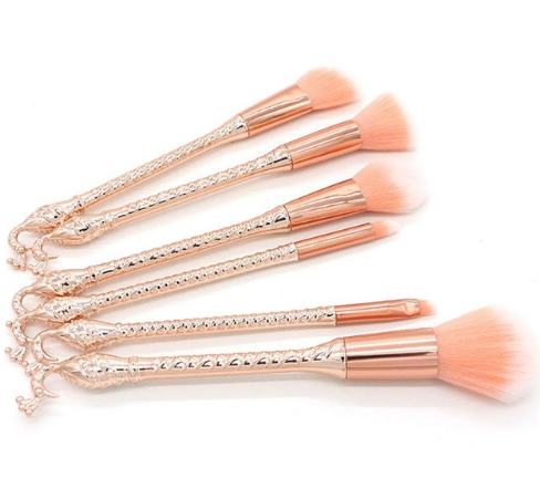 Peacock Mermaid Makeup Brush-Makeup Brushes-UNIQSO