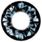 Barbie Diamond 2 Tones Blue (1 lens/pack)-Colored Contacts-UNIQSO