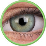 Heavenly Mint Green colored contacts lens