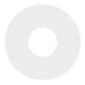 Coscon Crazy with Power - Solid White (1 lens/pack)-Crazy Contacts-UNIQSO