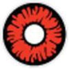 Kazzue Crazy Lens with Power - Red Wizard (1 lens/pack)-Crazy Contacts-UNIQSO