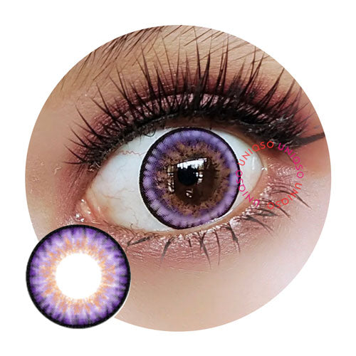 I-Codi Angel Eyes Violet Contacts | UNIQSO