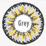 ICK Gaudy Grey (1 lens/pack)-Colored Contacts-UNIQSO