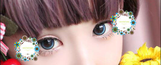 ICK Petal Blue (1 lens/pack)-Colored Contacts-UNIQSO