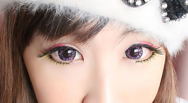 I.Fairy Luna Violet (1 lens/pack)-Colored Contacts-UNIQSO