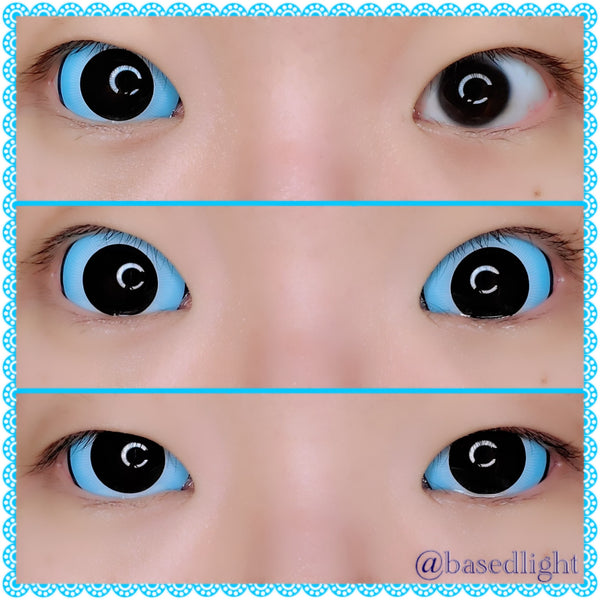 Sweety Blue Doll Sclera Contacts (1 lens/pack)-Sclera Contacts-UNIQSO