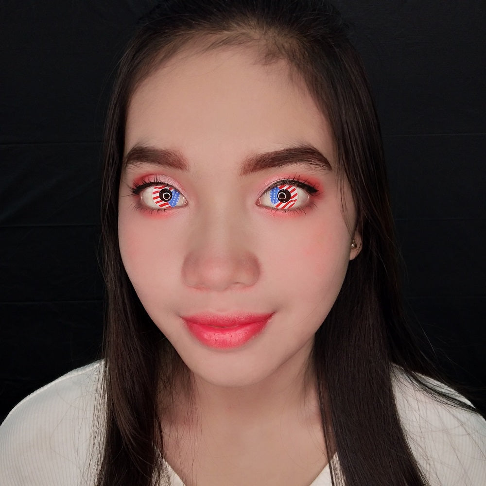 Sweety Crazy USA (1 lens/pack)-Crazy Contacts-UNIQSO