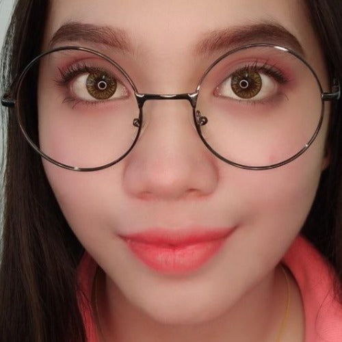 Sweety Colors Of The Wind No 14 Lemon Tea (1 lens/pack)-Colored Contacts-UNIQSO