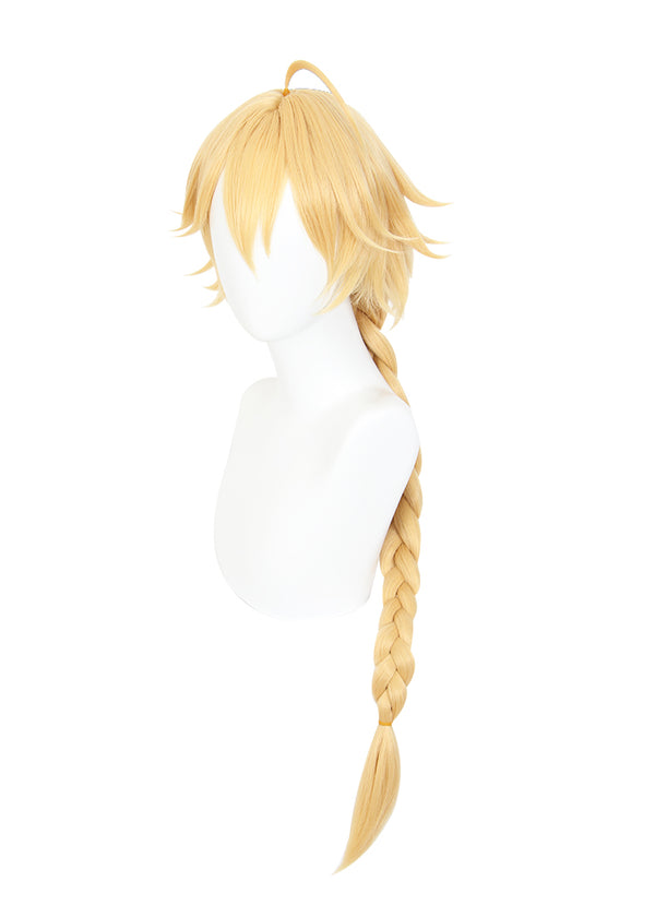 Cosplay Wig - Genshin Impact Traveler Aether-Cosplay Wig-UNIQSO