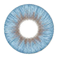 Kazzue Alluring Blue colored contacts