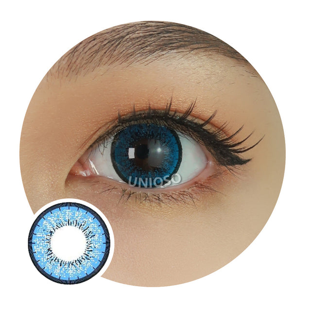 Kazzue Blytheye Blue colored contacts