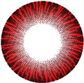 Kazzue Fairy Red (1 lens/pack)-Colored Contacts-UNIQSO
