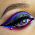 Kazzue Legacy Violet colored contacts
